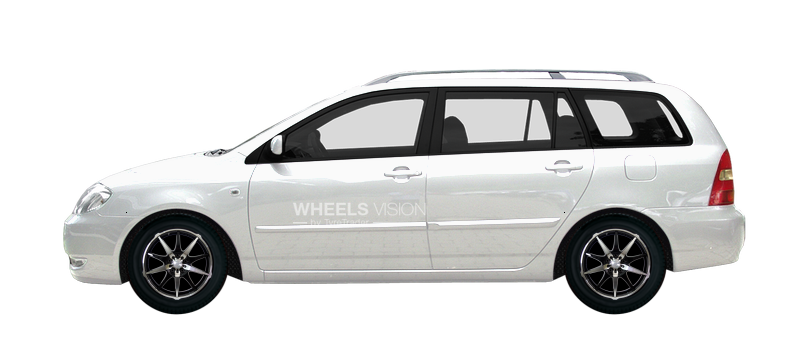 Wheel Racing Wheels H-410 for Toyota Corolla IX (E120, E130) Restayling Universal 5 dv.