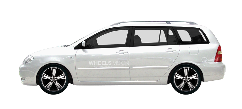 Wheel Borbet MA for Toyota Corolla IX (E120, E130) Restayling Universal 5 dv.