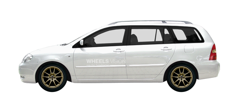 Wheel Borbet RS for Toyota Corolla IX (E120, E130) Restayling Universal 5 dv.