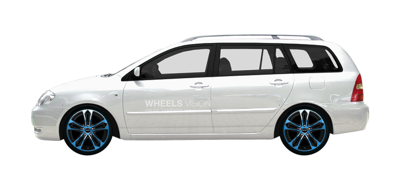Wheel Carmani 5 for Toyota Corolla IX (E120, E130) Restayling Universal 5 dv.
