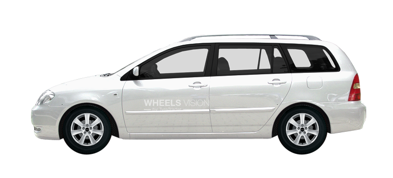Wheel Borbet CA for Toyota Corolla IX (E120, E130) Restayling Universal 5 dv.
