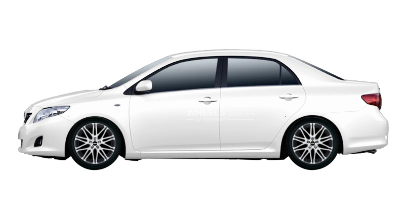 Wheel Oxigin 14 for Toyota Corolla X (E140, E150) Restayling Sedan