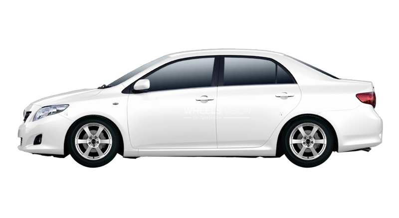 Wheel MSW 15 for Toyota Corolla X (E140, E150) Restayling Sedan