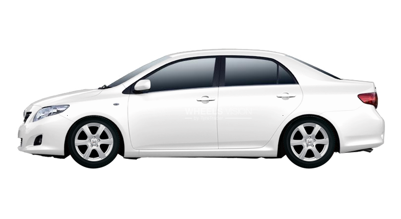 Диск Autec Polaric на Toyota Corolla X (E140, E150) Рестайлинг Седан