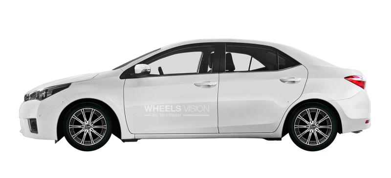 Wheel Borbet CW1 for Toyota Corolla XI (E160, E170)