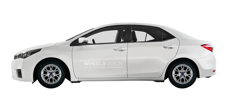Wheel YST X-10 for Toyota Corolla XI (E160, E170)