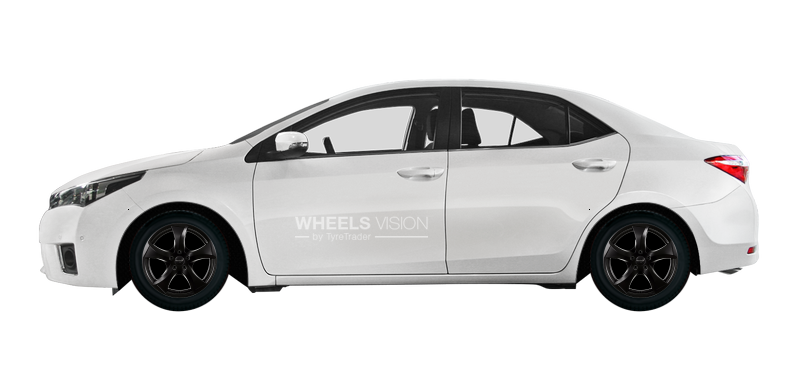 Диск Wheelworld WH22 на Toyota Corolla XI (E160, E170)