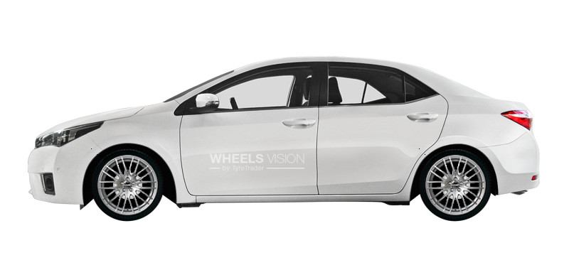 Wheel Borbet CW4 for Toyota Corolla XI (E160, E170)