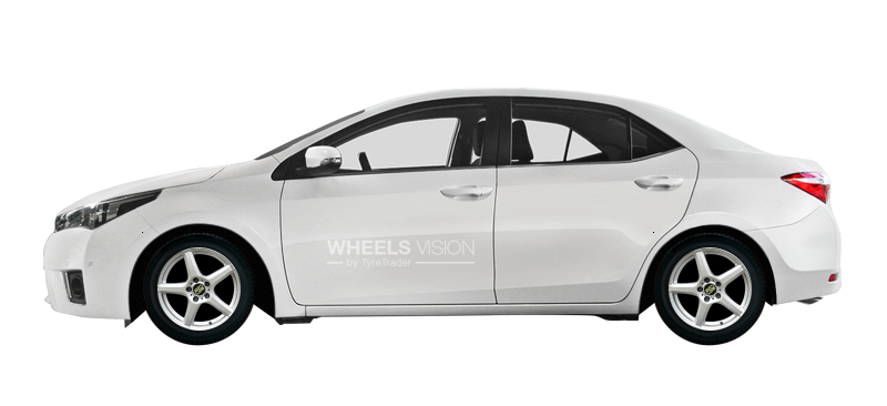 Wheel MSW 14 for Toyota Corolla XI (E160, E170)