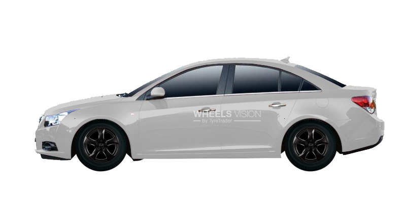 Диск Wheelworld WH22 на Chevrolet Cruze I Рестайлинг Седан