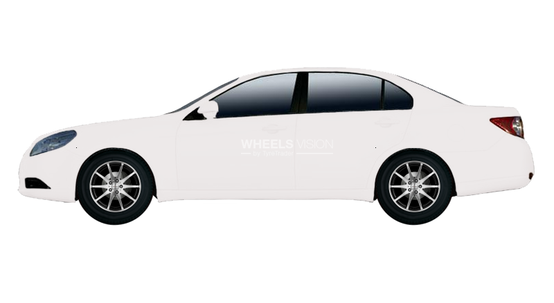 Wheel Dezent V for Chevrolet Epica I Restayling