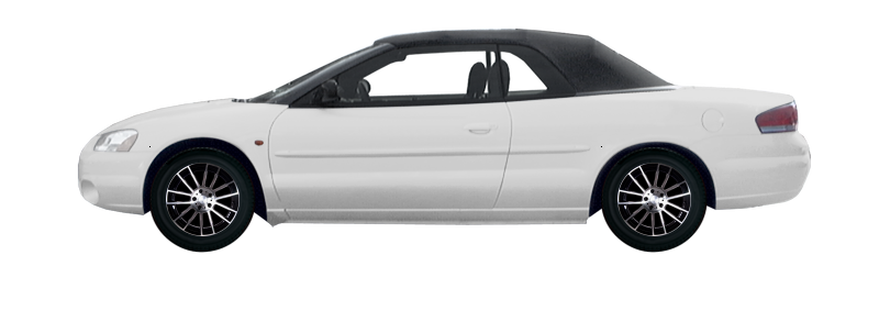 Wheel Racing Wheels H-408 for Chrysler Sebring II Restayling Kabriolet