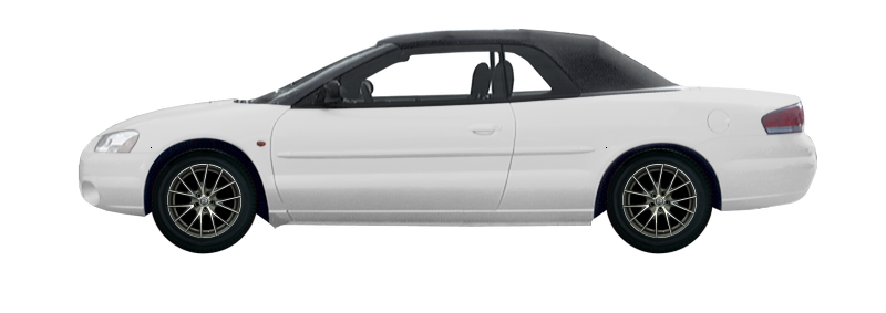 Wheel MSW 25 for Chrysler Sebring II Restayling Kabriolet