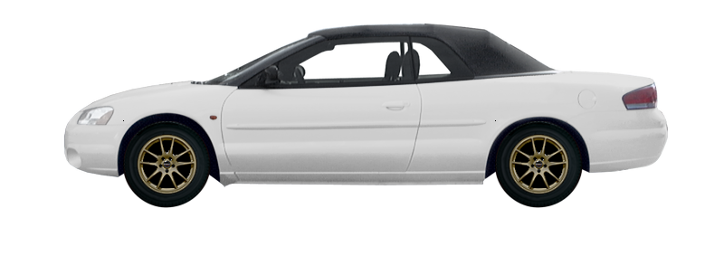 Wheel Borbet RS for Chrysler Sebring II Restayling Kabriolet