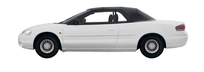 Диск Racing Wheels H-155 на Chrysler Sebring II Рестайлинг Кабриолет