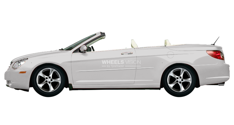Wheel Rial Catania for Chrysler Sebring III Kabriolet
