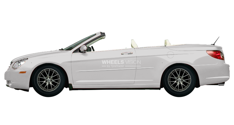 Wheel MSW 25 for Chrysler Sebring III Kabriolet