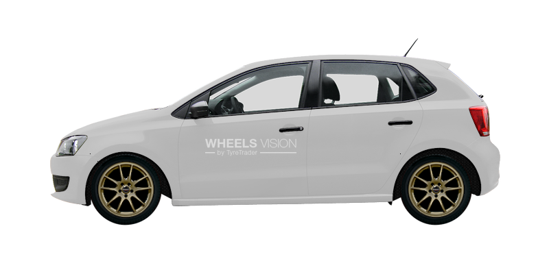 Wheel Borbet RS for Volkswagen Polo V Hetchbek 5 dv.