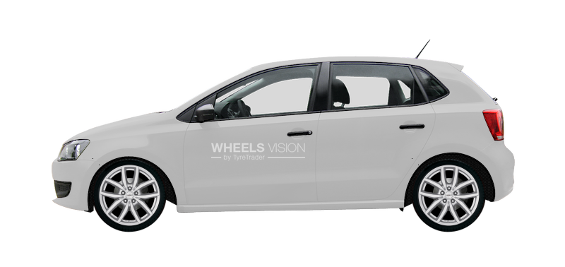 Wheel Dezent TE for Volkswagen Polo V Hetchbek 5 dv.