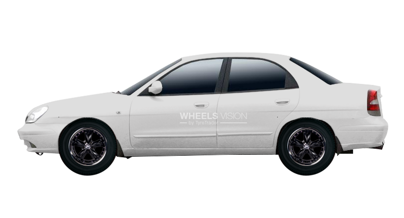Wheel Racing Wheels H-302 for Daewoo Nubira II Sedan