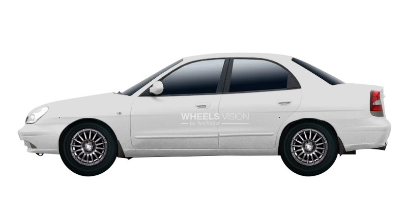 Wheel Racing Wheels H-305 for Daewoo Nubira II Sedan