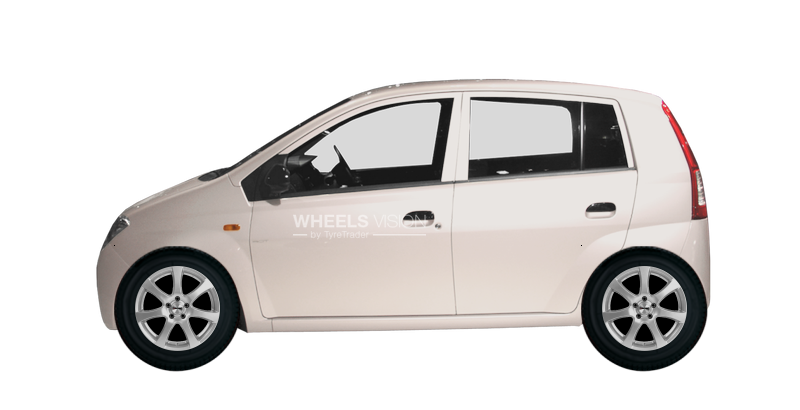 Wheel Autec Zenit for Daihatsu Cuore VI (L250) Hetchbek 5 dv.