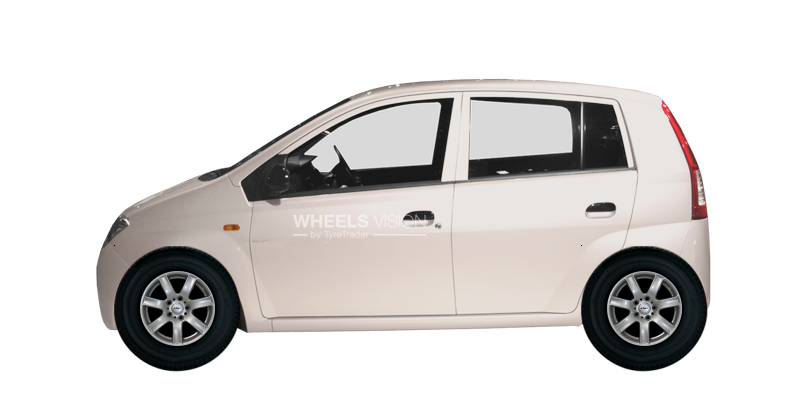 Wheel Rial Flair for Daihatsu Cuore VI (L250) Hetchbek 5 dv.