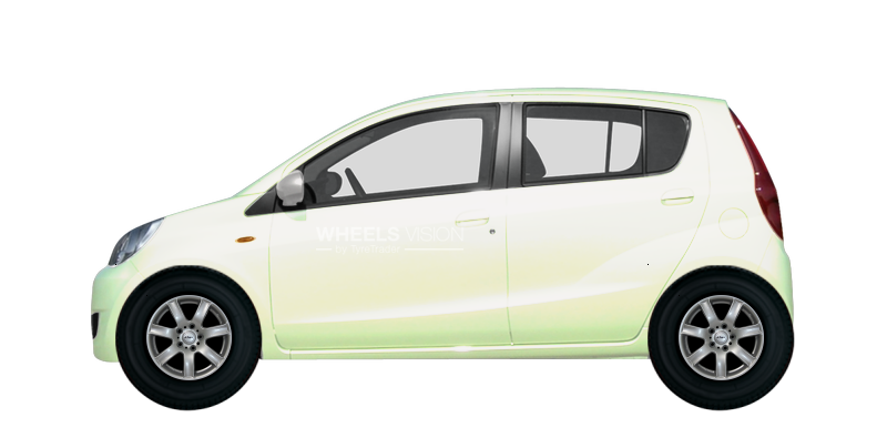 Wheel Rial Flair for Daihatsu Cuore VII (L275)