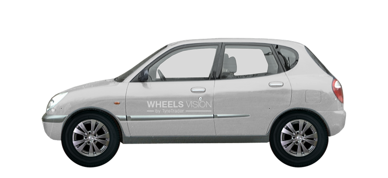 Диск Racing Wheels H-364 на Daihatsu Sirion M1