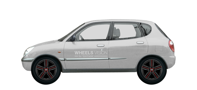 Wheel Ronal R57 for Daihatsu Sirion M1