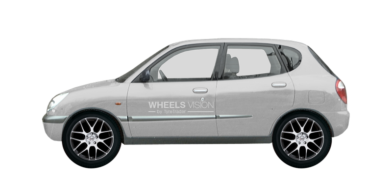 Wheel Autec Hexano for Daihatsu Sirion M1