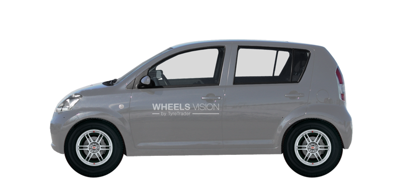 Wheel Kosei K1 Fine for Daihatsu Sirion M2