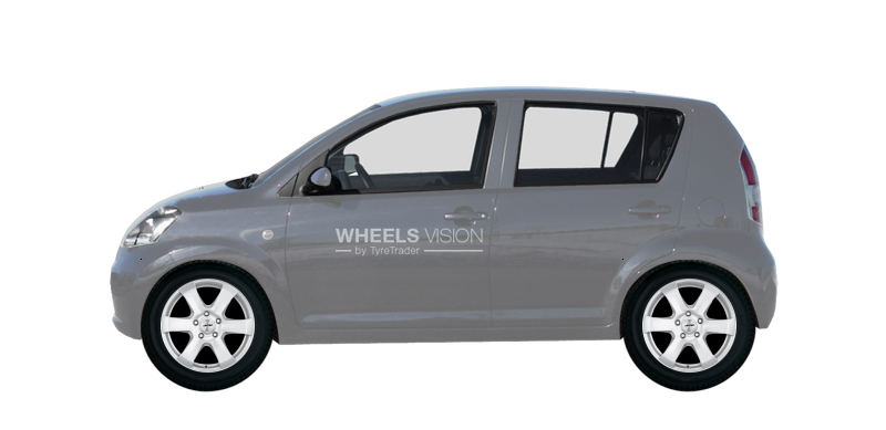 Wheel Autec Baltic for Daihatsu Sirion M2