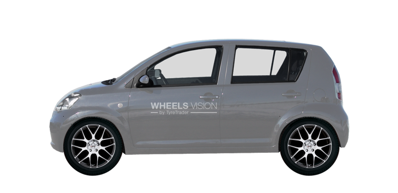 Wheel Autec Hexano for Daihatsu Sirion M2