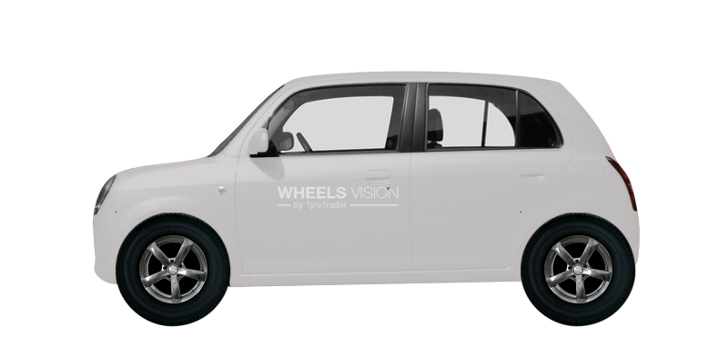 Wheel Racing Wheels H-337 for Daihatsu Trevis