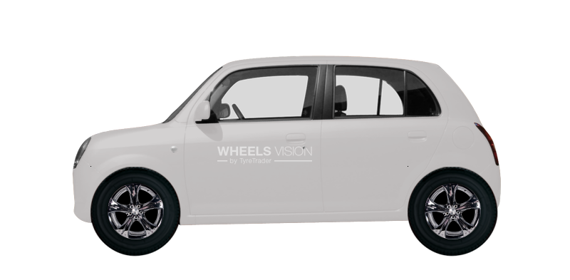 Wheel Racing Wheels H-253 for Daihatsu Trevis