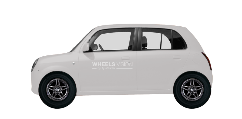 Wheel Racing Wheels H-109 for Daihatsu Trevis
