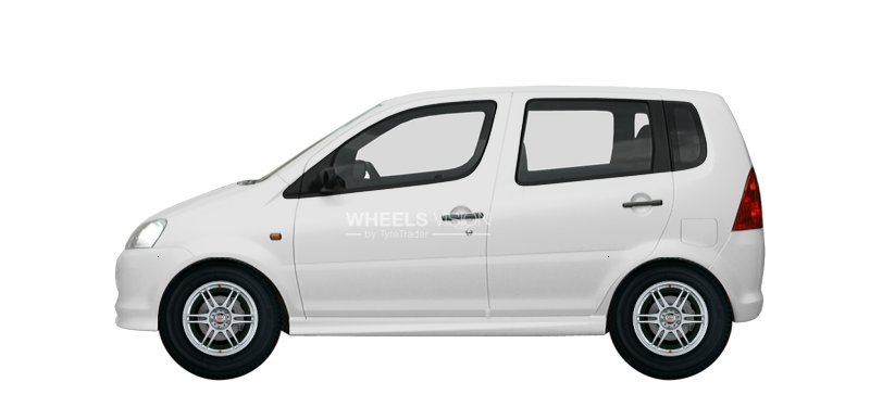 Wheel Kosei K1 Fine for Daihatsu YRV