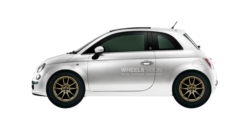 Wheel Borbet RS for Fiat 500 II Hetchbek 3 dv.