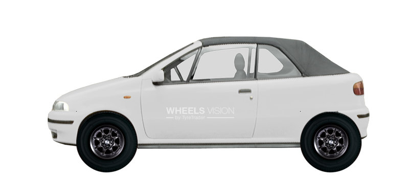 Wheel Racing Wheels H-113 for Fiat Punto I Kabriolet