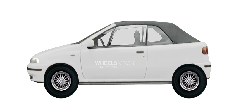 Диск Racing Wheels H-155 на Fiat Punto I Кабриолет