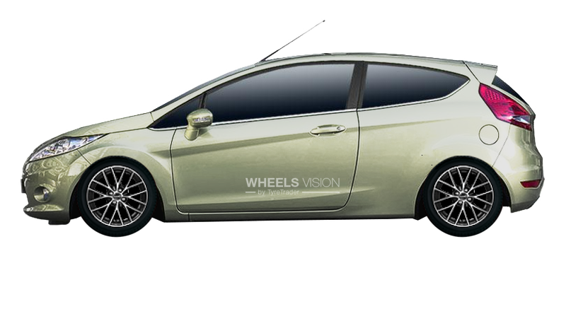 Wheel Borbet BS4 for Ford Fiesta Mk6 Restayling Hetchbek 3 dv.