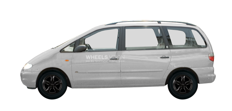 Wheel Wheelworld WH22 for Ford Galaxy I Restayling