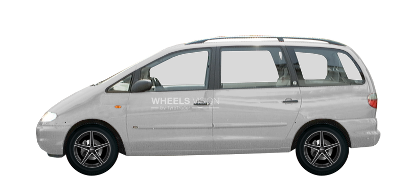Wheel Alutec Raptr for Ford Galaxy I Restayling