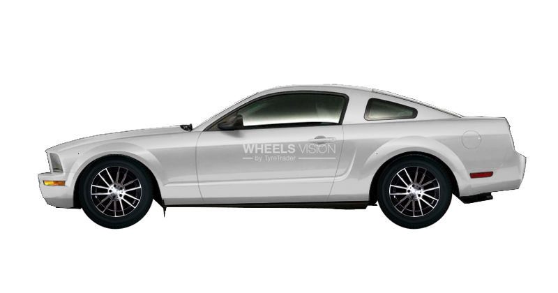Диск Racing Wheels H-408 на Ford Mustang V Купе