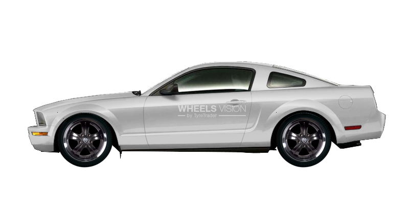 Диск Racing Wheels H-611 на Ford Mustang V Купе