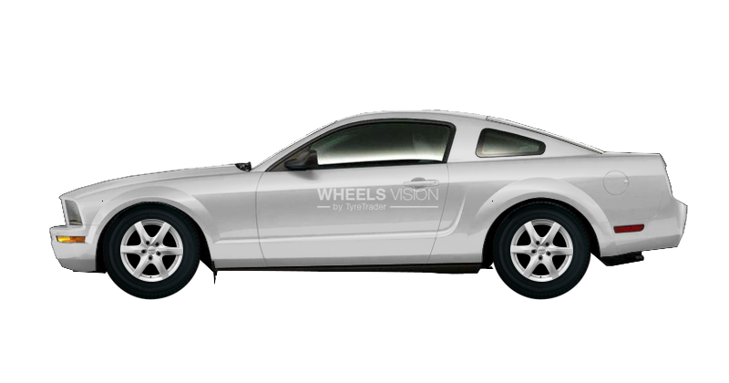 Диск Alutec Blizzard на Ford Mustang V Купе