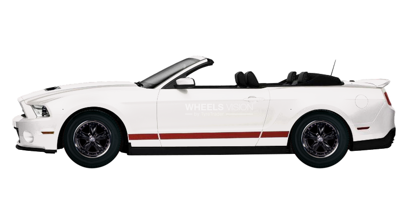 Диск Racing Wheels H-302 на Ford Mustang V Кабриолет