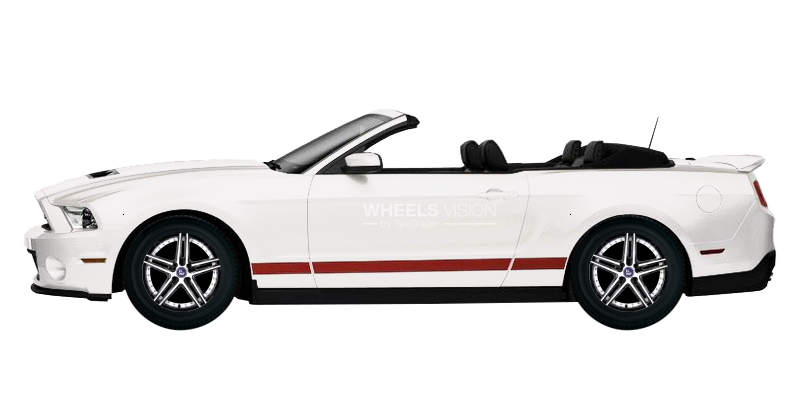 Wheel YST X-1 for Ford Mustang V Kabriolet