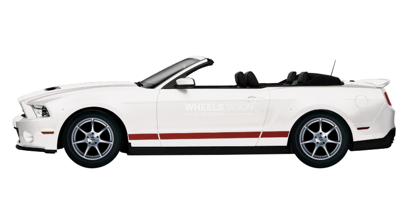 Диск Enkei RS-M на Ford Mustang V Кабриолет